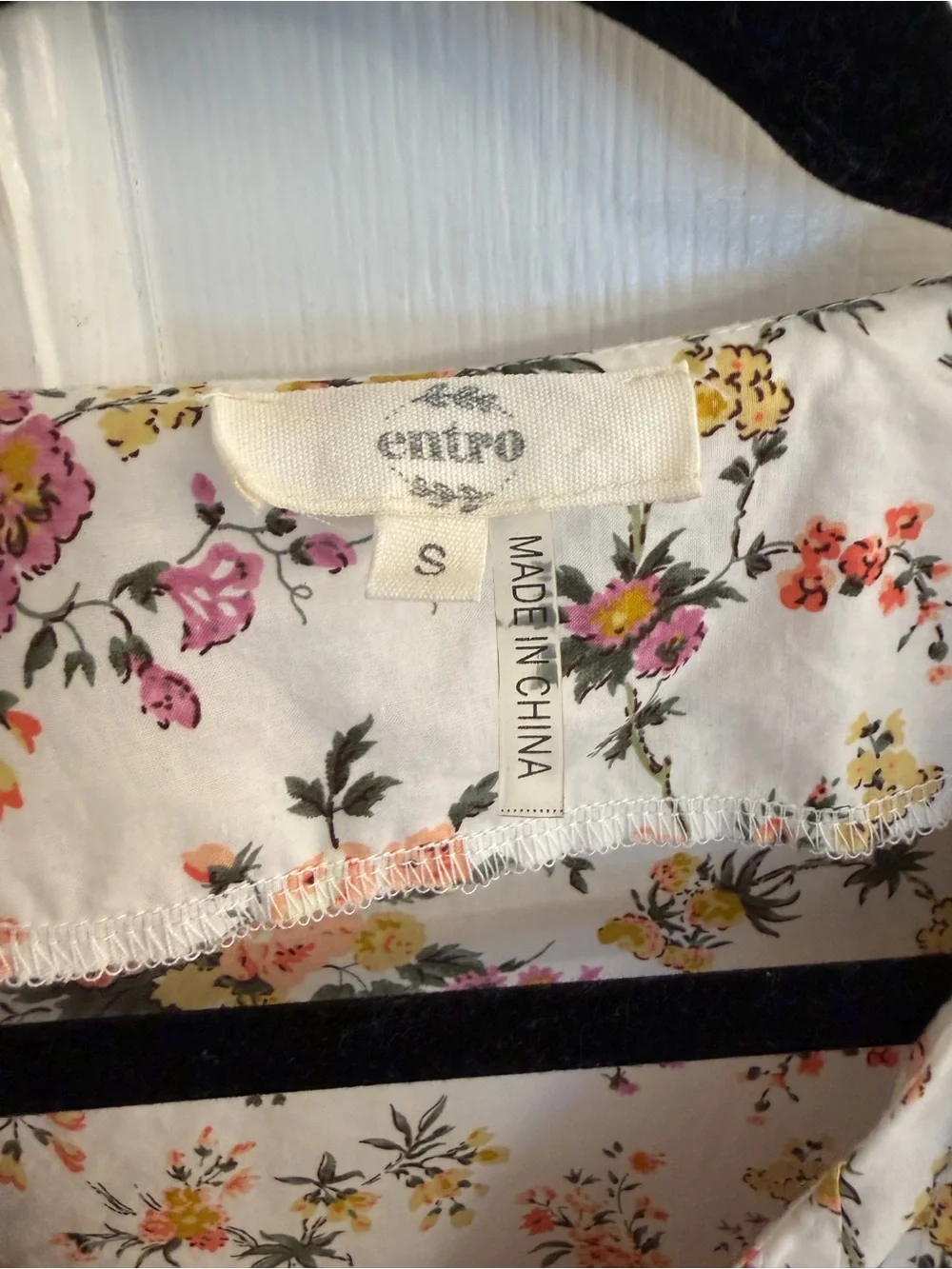 Entro Floral Blouse S